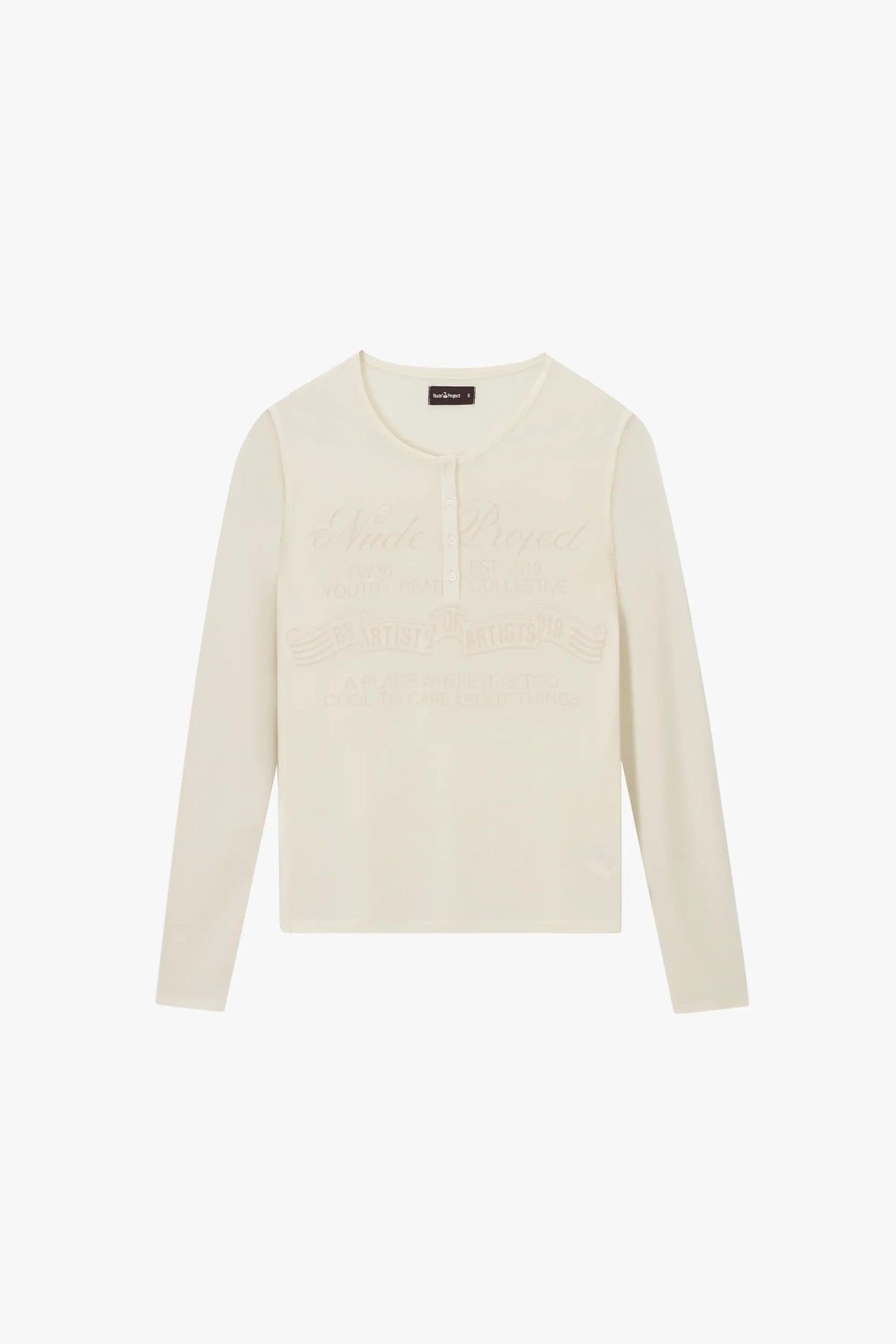 Blur Long-Sleeve Tee