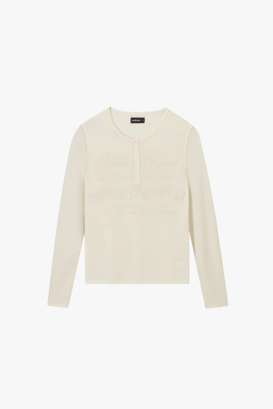 Blur Long-Sleeve Tee