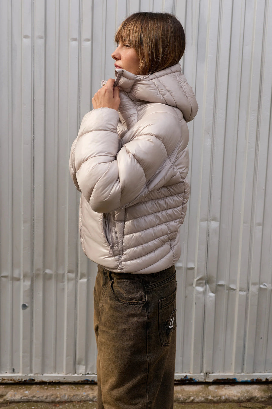 Iconic Puffer Jacket Off-White